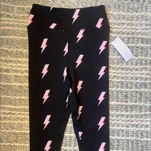 Spiritual Gangster Lightning Bolt Leggings Medium